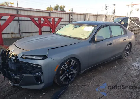 2024 BMW 760 I xDrive из США, поврежденный, VIN WBA33EJ03RCS73099
